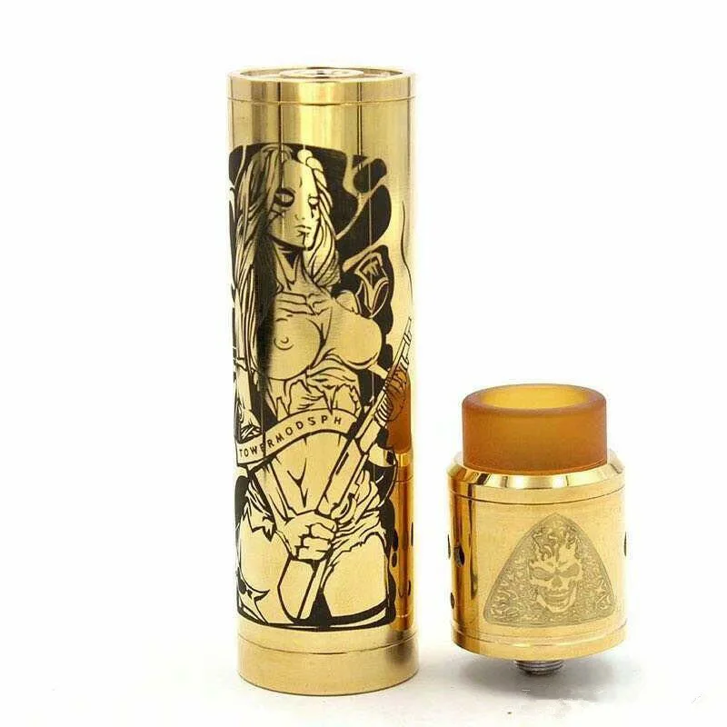 New Tower Mods Kit 18650 tower modsph desolator Mech Mod With Axis RDA Adjustable Airflow E Cigs mechanical mod kits
New Tower Mods Kit 18650 tower modsph desolator Mech Mod With Axis RDA Adjustable Airflow E Cigs mechanical mod kits