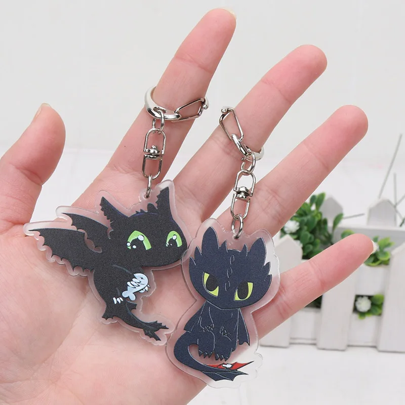 How To Train Your Dragon 3 Toothless Night Fury Animal Pendant Keychain Key Holder
How To Train Your Dragon 3 Toothless Night Fury Animal Pendant Keychain Key Holder