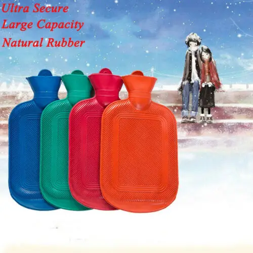 Durable Thick Natural Rubber Hot Water Bottle Cosy Bag Warmer Relaxing Heat Therapy Gift
Durable Thick Natural Rubber Hot Water Bottle Cosy Bag Warmer Relaxing Heat Therapy Gift