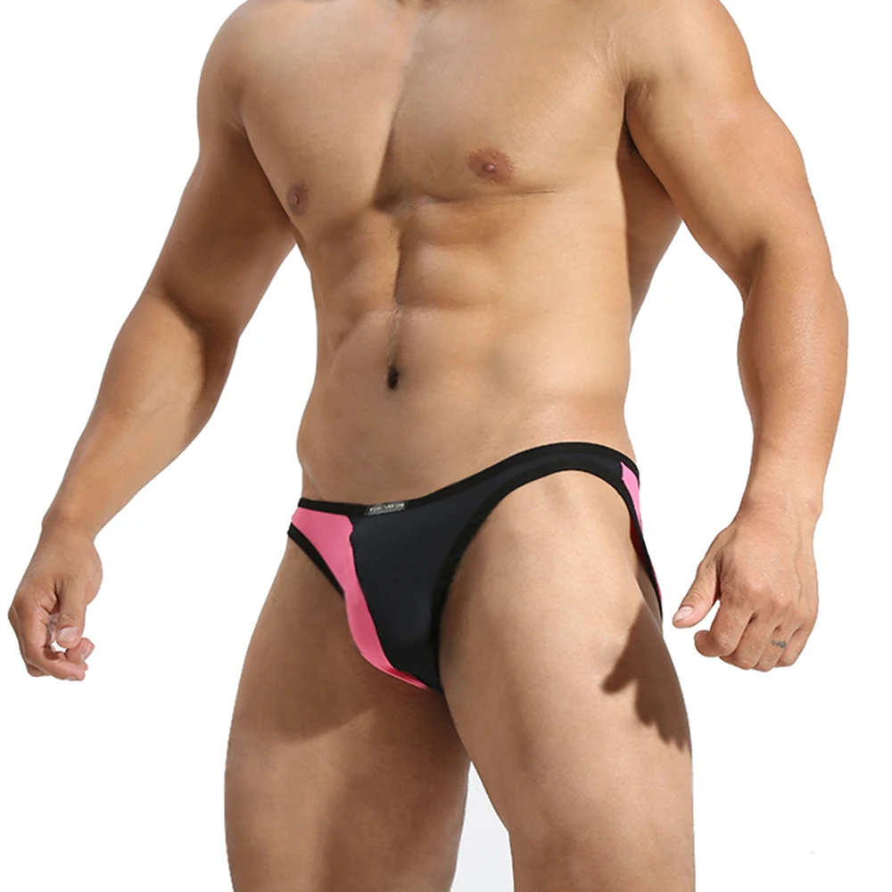 Men Low Waist Briefs Underpant Sexy Breathable Male Bikini Knickers Underwears Nylon
Men Low Waist Briefs Underpant Sexy Breathable Male Bikini Knickers Underwears Nylon