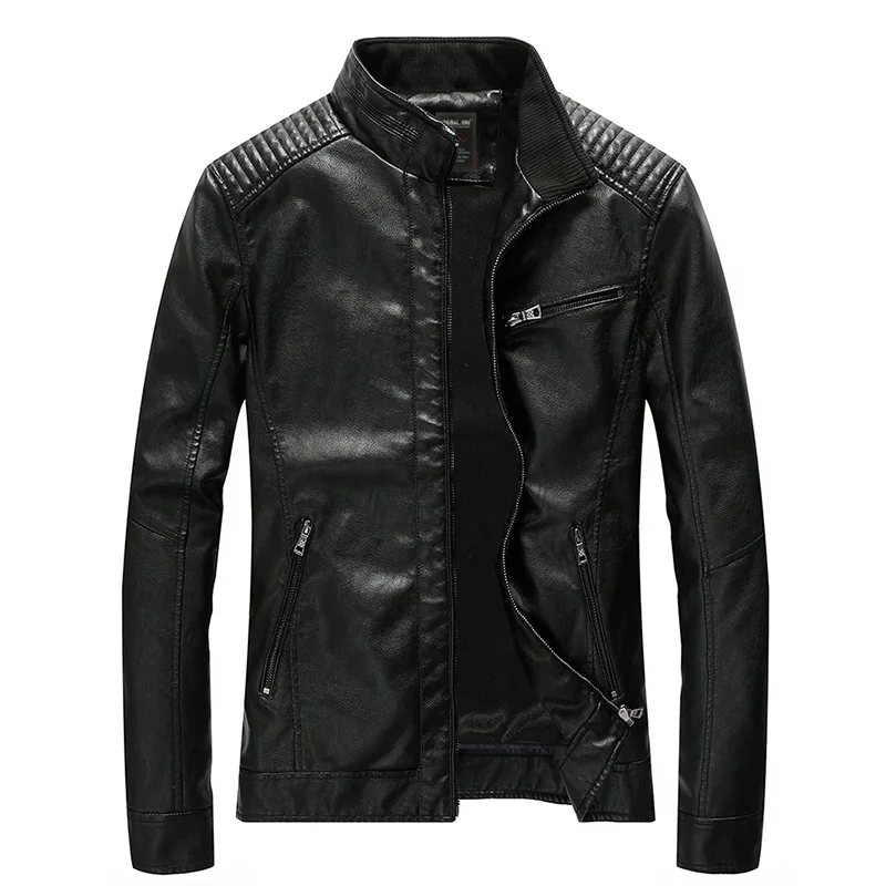 2019 New Motorcycle Bomber Leather Jackets Men Autumn Winter Faux Leather Jacket Men Outwear Male Business Casual Coats 4XL 5XL
2019 New Motorcycle Bomber Leather Jackets Men Autumn Winter Faux Leather Jacket Men Outwear Male Business Casual Coats 4XL 5XL