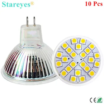 

Free Shipping 10 Pcs 5050 SMD 24 LED 5W MR16 DC12V LED Spotlight Bulb light Downlight droplight lamp droplight lighting