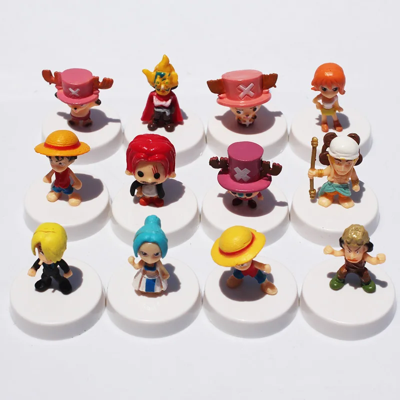 12Pcs/Lot Anime One Piece Figures Usopp Boa Hancock Sanji Luffy Chopper Nami Robbin PVC Action Figure Toy Model Dolls With Base
12Pcs/Lot Anime One Piece Figures Usopp Boa Hancock Sanji Luffy Chopper Nami Robbin PVC Action Figure Toy Model Dolls With Base