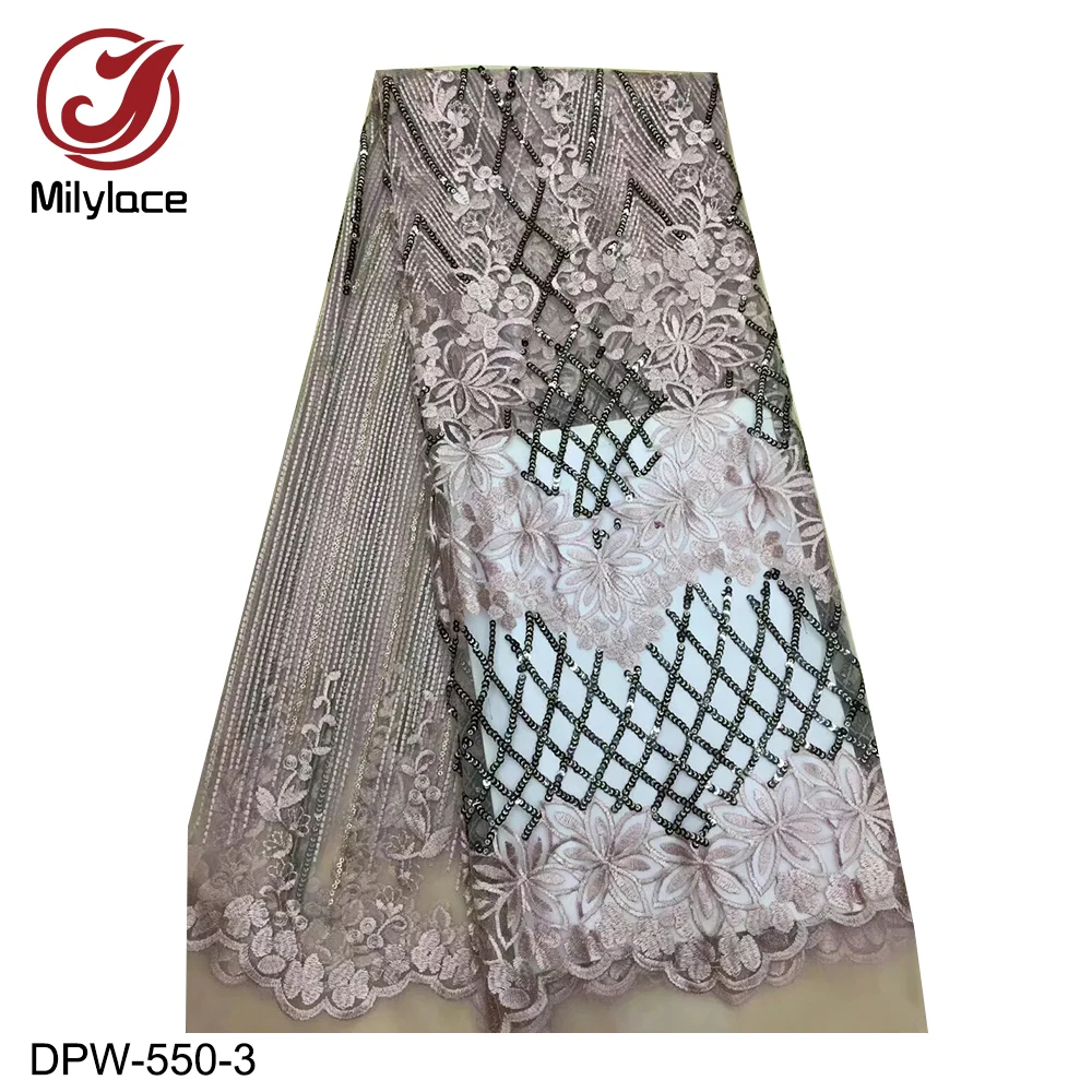 Luxurious design french lace fabric lots sequins 5 yards per lot wine tulle lace dubai high end lace DPW-550
Luxurious design french lace fabric lots sequins 5 yards per lot wine tulle lace dubai high end lace DPW-550