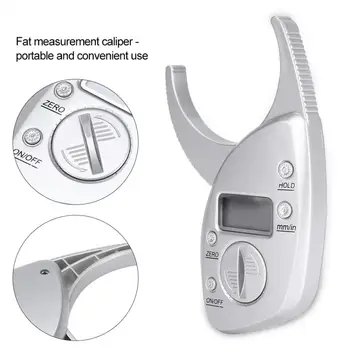 Portable Digital Skinfold Measurement Tester Body Fat Monitor Analyzer Muscle Slim Caliper Body Shaping Weight Loss Tester
Portable Digital Skinfold Measurement Tester Body Fat Monitor Analyzer Muscle Slim Caliper Body Shaping Weight Loss Tester