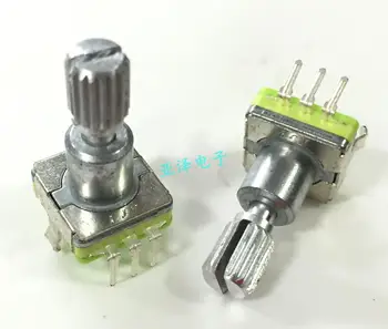 5pcs LJV high quality vehicle navigation EC11 type encoder with switch 30, positioning 15 pulse saw tooth shaft length 17MM
5pcs LJV high quality vehicle navigation EC11 type encoder with switch 30, positioning 15 pulse saw tooth shaft length 17MM