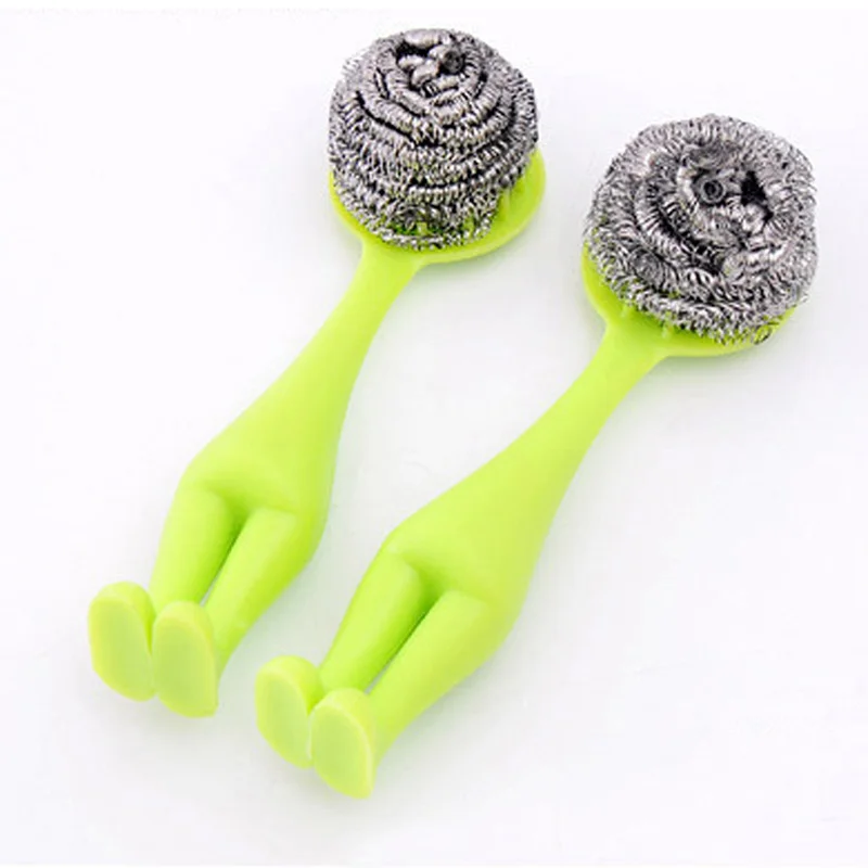 1Pc Man Shape Handle Steel Brush Iron Wire Brush Household Cleaning Tools Pot And Bowl Brush Kitchen Clean Brush Accessories
1Pc Man Shape Handle Steel Brush Iron Wire Brush Household Cleaning Tools Pot And Bowl Brush Kitchen Clean Brush Accessories