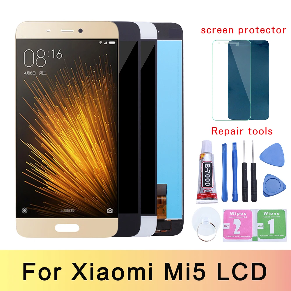 5.15" For Xiaomi Mi 5 LCD Display With Touch Screen Digitizer Assembly Replacement Parts For Xiaomi Mi5 Mi 5 LCD
5.15" For Xiaomi Mi 5 LCD Display With Touch Screen Digitizer Assembly Replacement Parts For Xiaomi Mi5 Mi 5 LCD