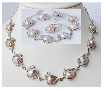 Hot sale Free Shipping>>Fashion jewellery freshwater pearl necklace bracelet earring ring set
Hot sale Free Shipping>>Fashion jewellery freshwater pearl necklace bracelet earring ring set
