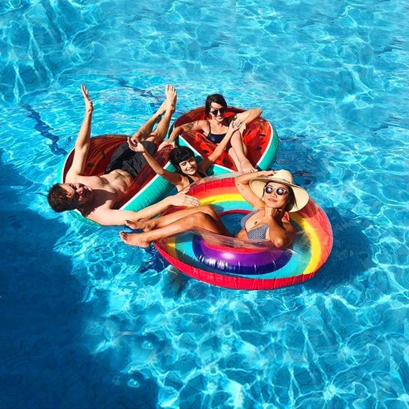 Rainbow Swimming Ring Inflatable Pool Float with Hand Swimming Circle for kids and adults Floating Ring Swimming Wheels
Rainbow Swimming Ring Inflatable Pool Float with Hand Swimming Circle for kids and adults Floating Ring Swimming Wheels