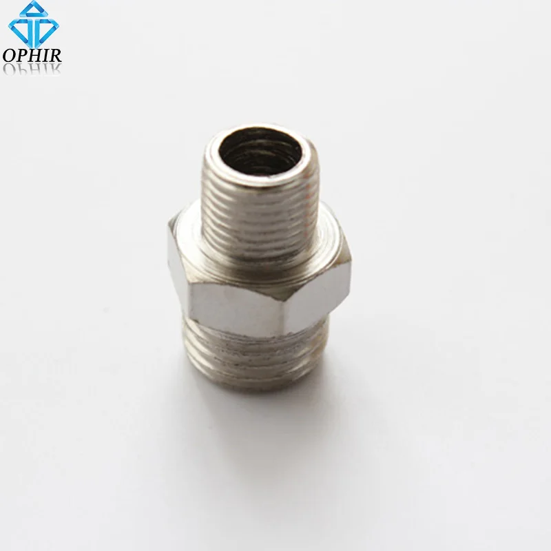 Адаптер OPHIR для аэрографа 1/8 "BSP Male-1/4" BSP Male Airbrush Connector Air Art Accessories_AC029
Адаптер OPHIR для аэрографа 1/8 "BSP Male-1/4" BSP Male Airbrush Connector Air Art Accessories_AC029