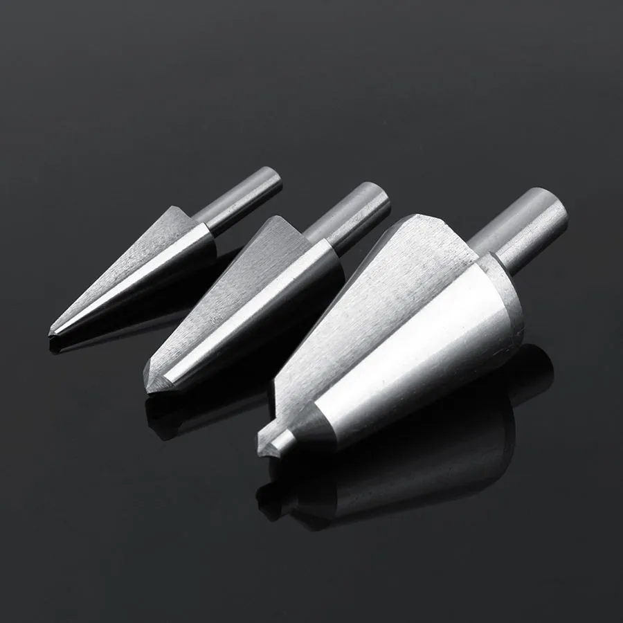 3Pcs/Set Hss Taper Umbrella Drill Bit Chamfer Cutter Drill 16-30.5mm/ 5-20mm/ 3-14mm 3Pcs/Set Hss Taper Umbrella Drill Bit Chamfer Cutter Drill 16-30.5mm/ 5-20mm/ 3-14mm<br><br>Aliexpress