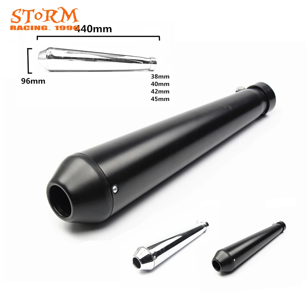 Motorbike Antiqued Design Vintage Fashion Exhaust Retro Universal Electroplating Pipe Muffler For Harley Davidsion Motorcycle
Motorbike Antiqued Design Vintage Fashion Exhaust Retro Universal Electroplating Pipe Muffler For Harley Davidsion Motorcycle
