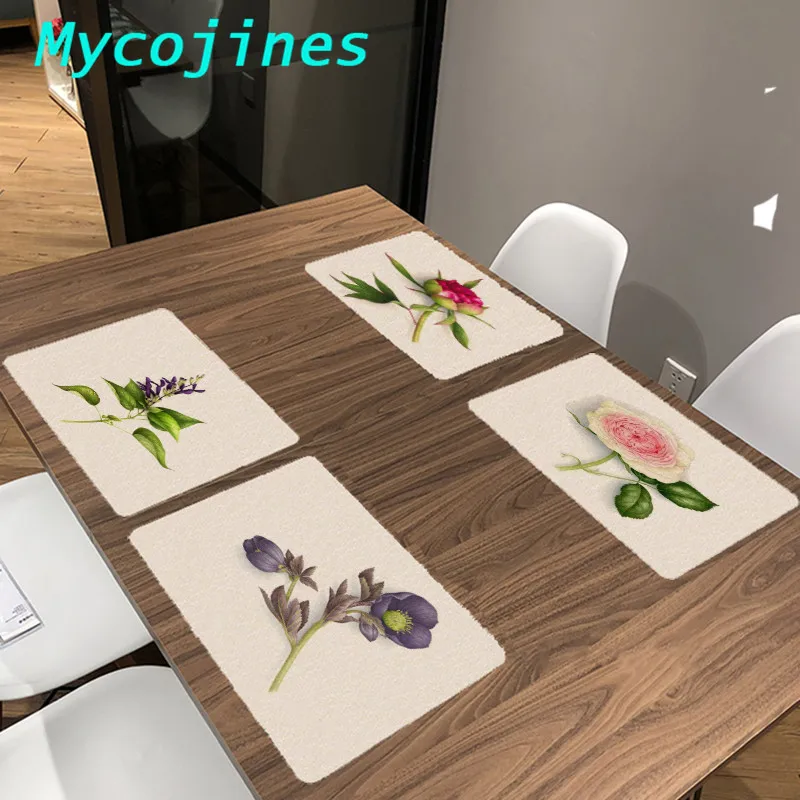 Wholesale Beautiful flower printing Table Mat Table Napkin For Wedding Dining Accessories Kitchen Decoration Fashion Tablecloth
Wholesale Beautiful flower printing Table Mat Table Napkin For Wedding Dining Accessories Kitchen Decoration Fashion Tablecloth