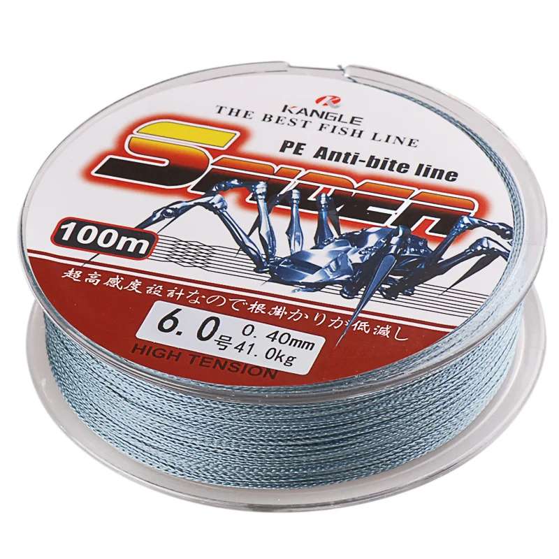 100m Super Power 4 Strands PE Braided Fishing Line 12-80LB Strong Multifilament Fishing Line Spider Cord Carp Linha Para Pesca
100m Super Power 4 Strands PE Braided Fishing Line 12-80LB Strong Multifilament Fishing Line Spider Cord Carp Linha Para Pesca