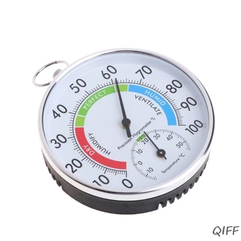 Temperature and Humidity Analog Indicator Indoor Outdoor Thermometer Hygrometer Mar28 
Temperature and Humidity Analog Indicator Indoor Outdoor Thermometer Hygrometer Mar28