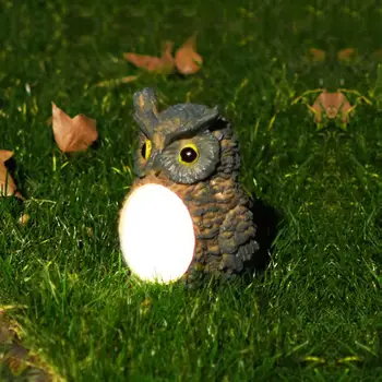 LumiParty Solar LED Owl Night Light Waterproof Outdoor Resin Solar Powered Light Sensor Outdoor Garden Yard Lamp Decoration
LumiParty Solar LED Owl Night Light Waterproof Outdoor Resin Solar Powered Light Sensor Outdoor Garden Yard Lamp Decoration