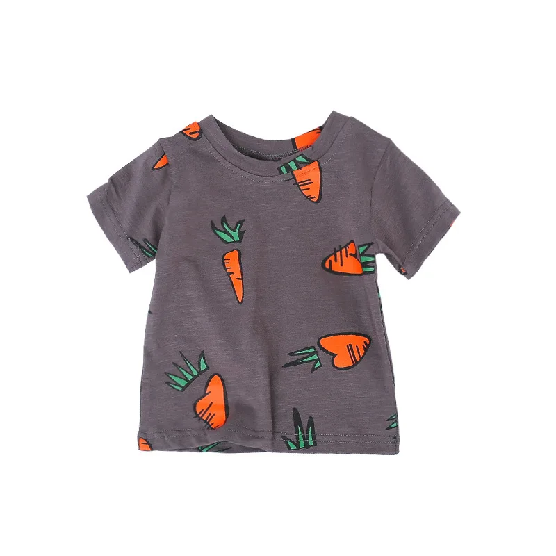 Kids T-shirts Baby Boys Cotton Clothes Summer Short Sleeves T shirt Baby Girls Cartoon Carrot Tops Tees
Kids T-shirts Baby Boys Cotton Clothes Summer Short Sleeves T shirt Baby Girls Cartoon Carrot Tops Tees