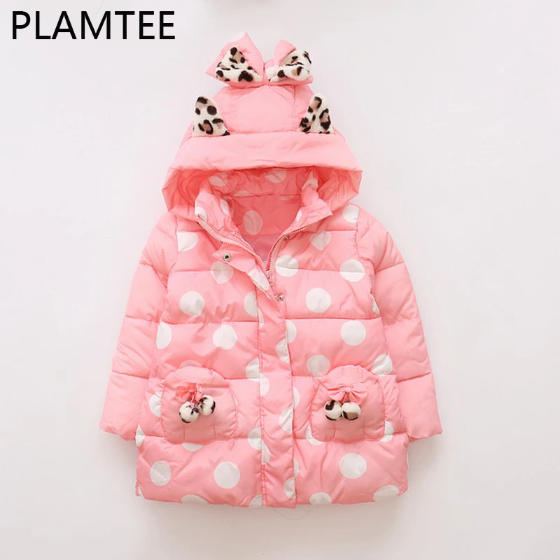 PLAMTEE 2017 Girls Winter Down Jacket Pink Sweet Hoodies Coat For Girl Polka Dot Zipper Children Overcoat Warm Kids Outerwears
PLAMTEE 2017 Girls Winter Down Jacket Pink Sweet Hoodies Coat For Girl Polka Dot Zipper Children Overcoat Warm Kids Outerwears
