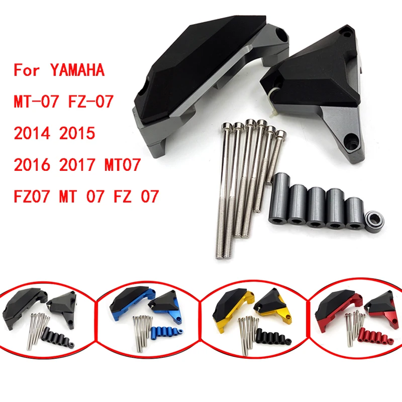 MT-07 FZ07 Motorcycle Engine Protective Slider Case Guard Cover Protector For YAMAHA MT-07 FZ-07 2014 2015 2016 2017 MT07 FZ07 M
MT-07 FZ07 Motorcycle Engine Protective Slider Case Guard Cover Protector For YAMAHA MT-07 FZ-07 2014 2015 2016 2017 MT07 FZ07 M