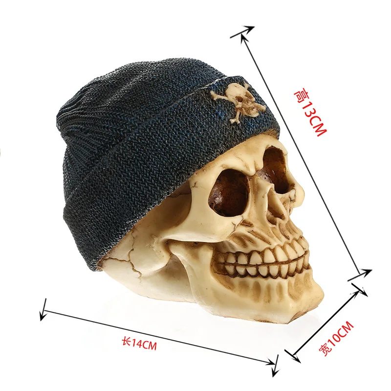 New model craftmanship Resin skull Halloween gift personality ornaments home accessories skull with casual hat
New model craftmanship Resin skull Halloween gift personality ornaments home accessories skull with casual hat