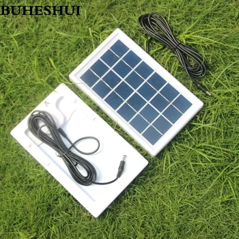 BUHESHUI 3W 6V Solar Cell Solar Module Polycrystalline DIY Solar Panel System For 3.7V Battery Charger+DC 5521 Cable 3M
BUHESHUI 3W 6V Solar Cell Solar Module Polycrystalline DIY Solar Panel System For 3.7V Battery Charger+DC 5521 Cable 3M