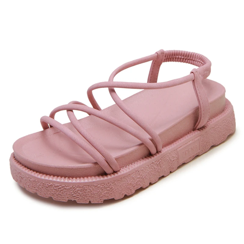 Gladiator Sandals Platform Summer Shoes Women Casual Flats Sandals Ladies Sweet Pink Beach Slippers Outdoor zapatillas mujer
Gladiator Sandals Platform Summer Shoes Women Casual Flats Sandals Ladies Sweet Pink Beach Slippers Outdoor zapatillas mujer