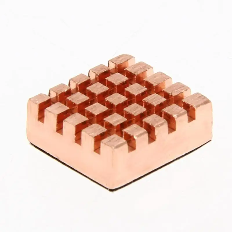 ALLOYSEED 8pcs/sets Package Copper Heatsink Adhesive Back for VGA GPU Motherboard DDR Memory RAM Cooling IC Chipset Cooling
ALLOYSEED 8pcs/sets Package Copper Heatsink Adhesive Back for VGA GPU Motherboard DDR Memory RAM Cooling IC Chipset Cooling