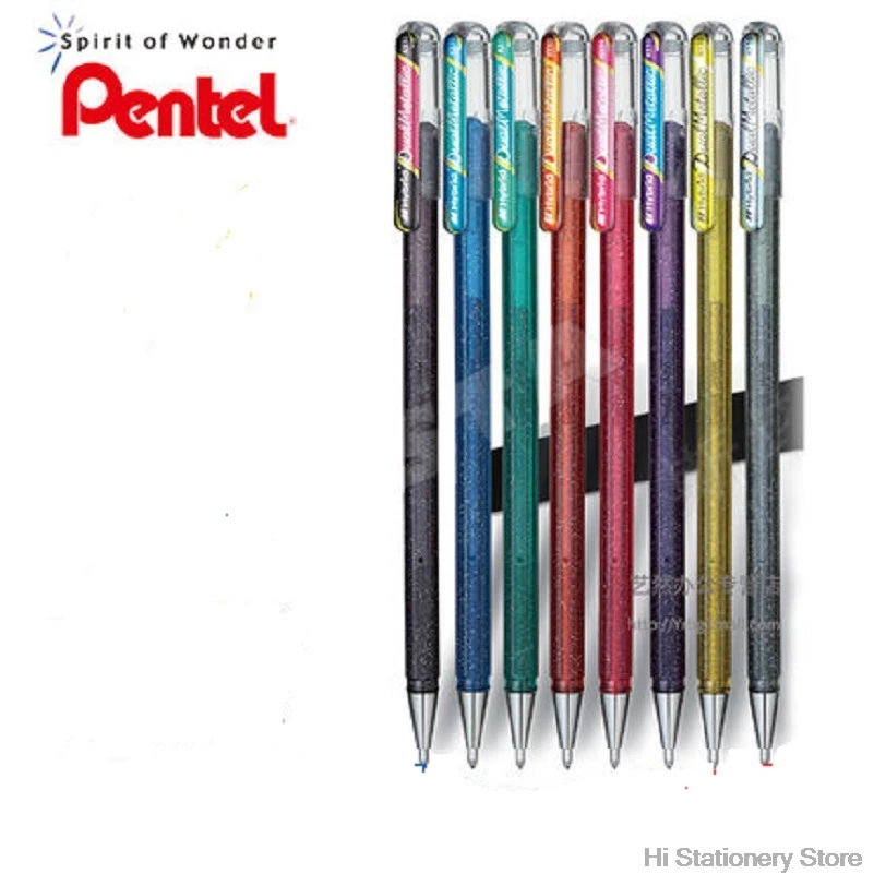 2018 Fashion Japan 5 Pieces Pentel flash 2 colors in one pen K110 high light greeting card color pen
2018 Fashion Japan 5 Pieces Pentel flash 2 colors in one pen K110 high light greeting card color pen