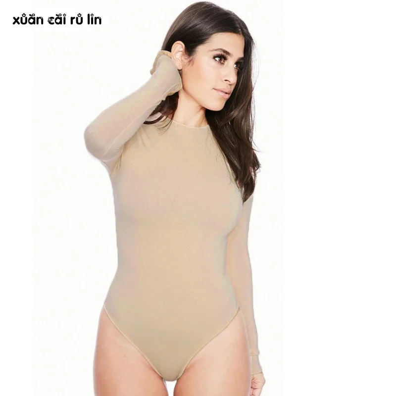 Sexy long sleeve bodysuit Women elastic black nude fashion elegant bodysuit Casual Button winter autumn romper Female body suits
Sexy long sleeve bodysuit Women elastic black nude fashion elegant bodysuit Casual Button winter autumn romper Female body suits