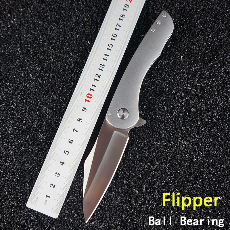 Stallone Tactical survival folding knife camping outdoor knife 9Cr18 folding Blade pocket EDC tools Flipper Ball Bearing knives
Stallone Tactical survival folding knife camping outdoor knife 9Cr18 folding Blade pocket EDC tools Flipper Ball Bearing knives