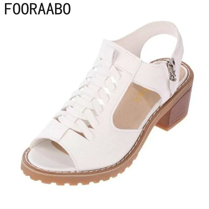 2019 Hot Vintage Elegant Mid Square Heel Women's Sandals Summer Style Peep Toe Cross Tied Side Zip Design Shoes Woman
2019 Hot Vintage Elegant Mid Square Heel Women's Sandals Summer Style Peep Toe Cross Tied Side Zip Design Shoes Woman