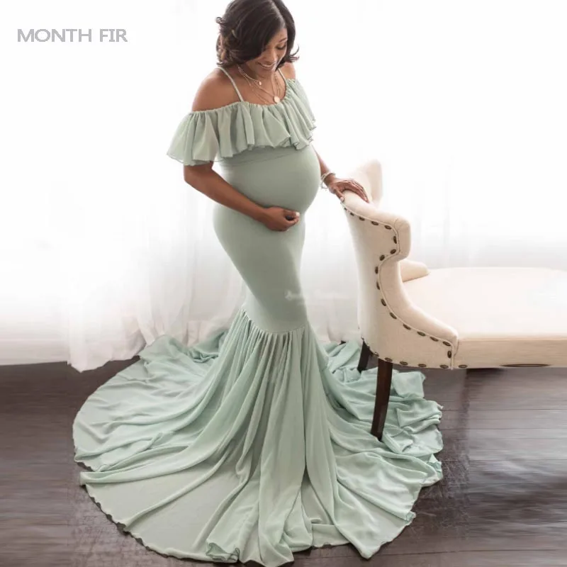 Ruffle Collar off shoulder Maternity Dress Photography Props Pregnancy Dress Photography For Photo Shoot Pregnant Maxi Gown
Ruffle Collar off shoulder Maternity Dress Photography Props Pregnancy Dress Photography For Photo Shoot Pregnant Maxi Gown