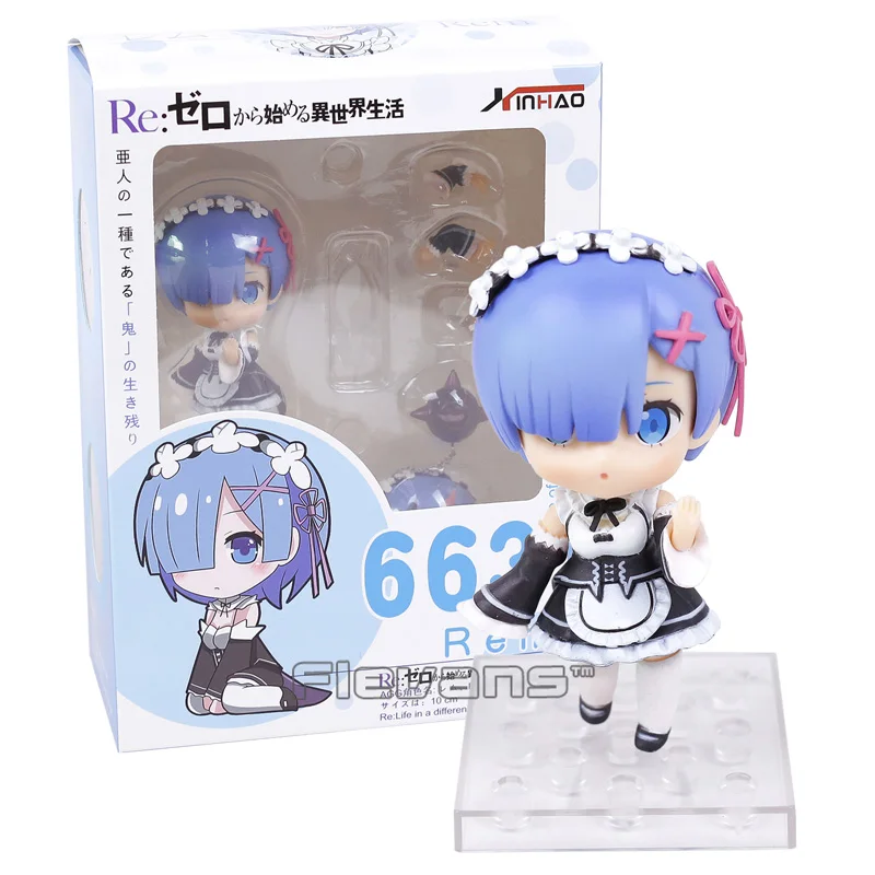 Re:Life in a different world from zero Rem 663 Nendoroid PVC Action Figure Collectible Model Toy Doll
Re:Life in a different world from zero Rem 663 Nendoroid PVC Action Figure Collectible Model Toy Doll