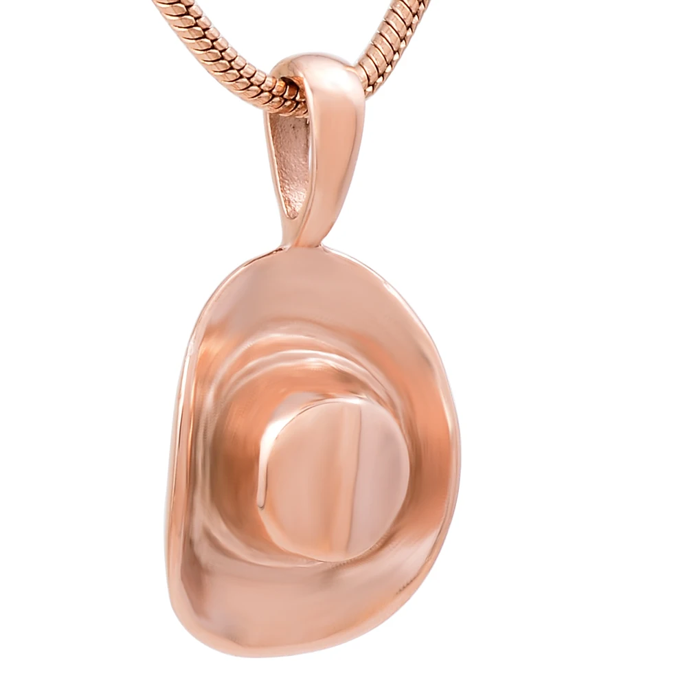 9720 Silver,Gold,Rose Gold Stainless Steel Cowboy hat Pendant Memorial Ashes Keepsake Urn Necklace Personlized jewelry for Men
9720 Silver,Gold,Rose Gold Stainless Steel Cowboy hat Pendant Memorial Ashes Keepsake Urn Necklace Personlized jewelry for Men
