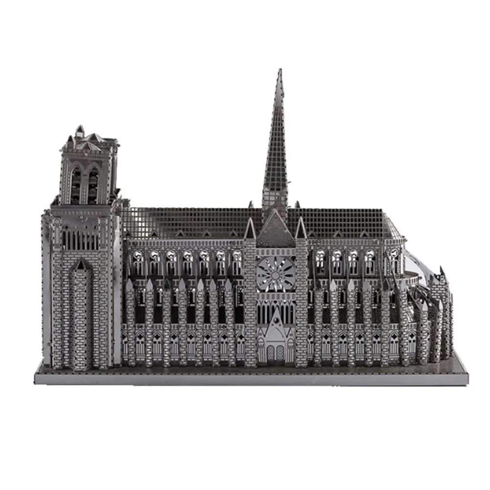 Notre Dame DE Paris Cathedral 3D Metal Puzzle France Tourism Souvenir Model Gifts DC120
Notre Dame DE Paris Cathedral 3D Metal Puzzle France Tourism Souvenir Model Gifts DC120