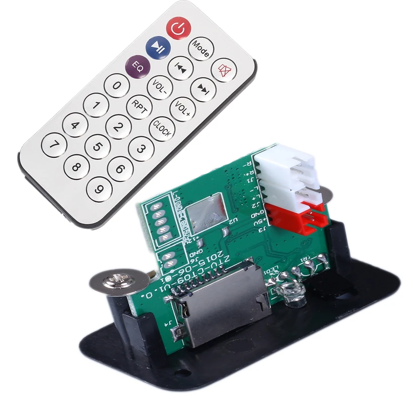 Remote Control Decoder Maple 5V MP3 Decoding Audio Wireless Bluetooth Radio Module Slot For SD Card USB FM
Remote Control Decoder Maple 5V MP3 Decoding Audio Wireless Bluetooth Radio Module Slot For SD Card USB FM