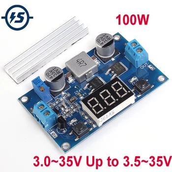 Step-Up Boost Power Supply Module Voltage Converter Regulator Board LED Voltmeter Heat Sink DC-DC 3.0-35V To 3.5-35V Adjustable
Step-Up Boost Power Supply Module Voltage Converter Regulator Board LED Voltmeter Heat Sink DC-DC 3.0-35V To 3.5-35V Adjustable