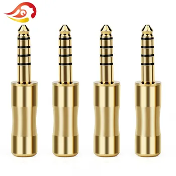 QYFANG 10pcs 4.4mm Plug Audio Jack 5 Pole HiFi Earphone NW-WM1Z/A Solder Wire Connector Headphone Splice Adapter Balance Plugs 
QYFANG 10pcs 4.4mm Plug Audio Jack 5 Pole HiFi Earphone NW-WM1Z/A Solder Wire Connector Headphone Splice Adapter Balance Plugs