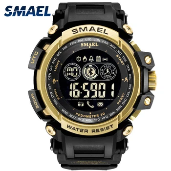 SMAEL Men Military 8018 Watch Male Relogios Masculino 50M Waterproof Wristwatch Auto Date Blutooth Smart Sport Digital Clock
SMAEL Men Military 8018 Watch Male Relogios Masculino 50M Waterproof Wristwatch Auto Date Blutooth Smart Sport Digital Clock