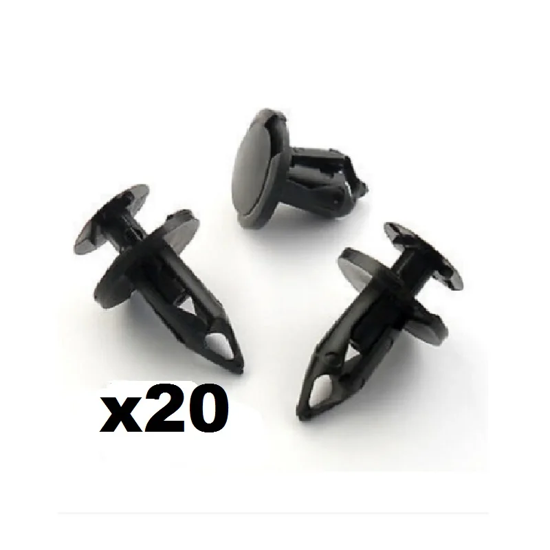 20x For Renault 8mm Push Fit Rivets for Engine Undertray, Splash Guards and Shields
20x For Renault 8mm Push Fit Rivets for Engine Undertray, Splash Guards and Shields