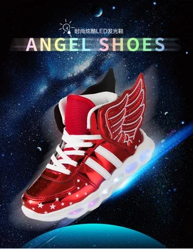 Size 25-37 Children LED Shoes for Boys Girls USB Charger Schoenen Kids Chaussure Enfant Luminous Glowing Sneaker with Light Sole
Size 25-37 Children LED Shoes for Boys Girls USB Charger Schoenen Kids Chaussure Enfant Luminous Glowing Sneaker with Light Sole