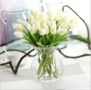 10PCS/ High simulation PU Mini tulip flower simulation high-grade wholesale and export silk wedding Home Furnishing flowers
10PCS/ High simulation PU Mini tulip flower simulation high-grade wholesale and export silk wedding Home Furnishing flowers
