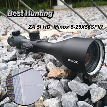 Minox ZA 5i HD 5-25X56 SFIR Multi-coated Lens Riflescopes with Glass Etched Reicle Side Parallax Optic Sight Turrts Lock Reset
Minox ZA 5i HD 5-25X56 SFIR Multi-coated Lens Riflescopes with Glass Etched Reicle Side Parallax Optic Sight Turrts Lock Reset