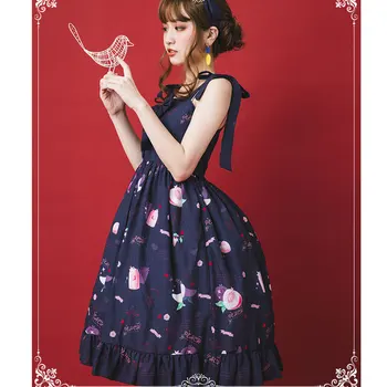Yummy Peach ~ Sweet Summer Chiffon Dress Printed Casual Lolita JSK Dress by Yomi
Yummy Peach ~ Sweet Summer Chiffon Dress Printed Casual Lolita JSK Dress by Yomi