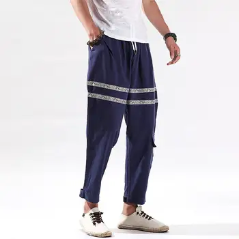 5 Pockets Elastic Waist Mens Linen Drawstring Pants Plus Size Plain Color Ankle Trousers Light Weight Summer Hemp Pants XXXXXL
5 Pockets Elastic Waist Mens Linen Drawstring Pants Plus Size Plain Color Ankle Trousers Light Weight Summer Hemp Pants XXXXXL