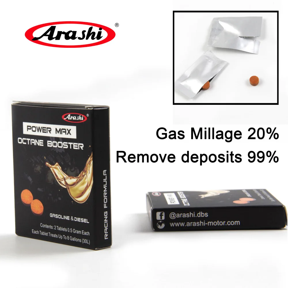 Arashi 6 Packs Diesel Saver Gasoline Fuel Additive Cleaner Motorbike Octane Booster Injector Power Max For YAHAMA MT09 MT 09
Arashi 6 Packs Diesel Saver Gasoline Fuel Additive Cleaner Motorbike Octane Booster Injector Power Max For YAHAMA MT09 MT 09