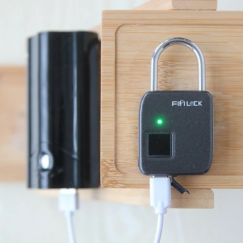 Waterproof Smart Fingerprint Padlock Keyless Rechargeable Anti-theft Door Lock Set
Waterproof Smart Fingerprint Padlock Keyless Rechargeable Anti-theft Door Lock Set