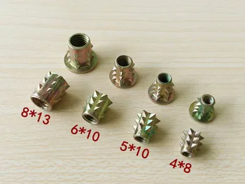 M4 M5 M6 M8 Furniture pre-embedded nut Thorn nut wood inserted handle knob pull screw nut,cabinet cupboard closet door
M4 M5 M6 M8 Furniture pre-embedded nut Thorn nut wood inserted handle knob pull screw nut,cabinet cupboard closet door