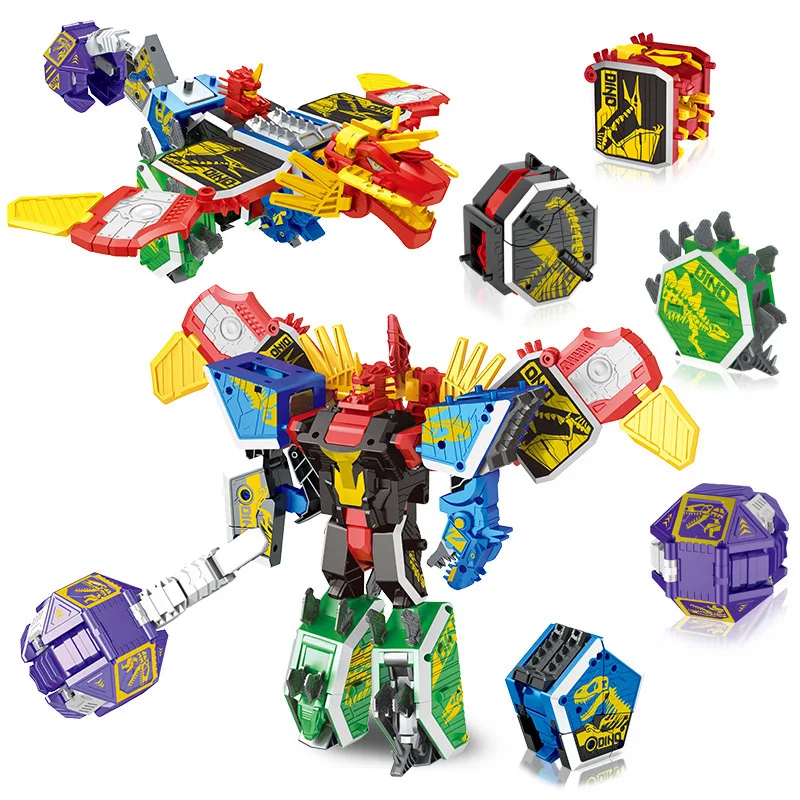 New Kids Transformation Toy Assembly Dinosaur Rangers 5 in 1 Deformation Robot Model Boy Birthday Gifts
New Kids Transformation Toy Assembly Dinosaur Rangers 5 in 1 Deformation Robot Model Boy Birthday Gifts